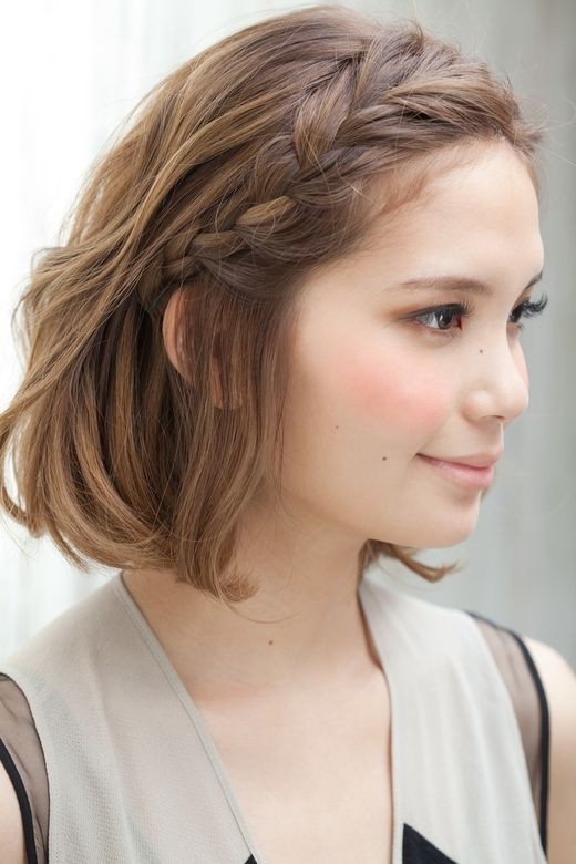 10 Braided Hairstyles for Short Hair - PoPular Haircuts