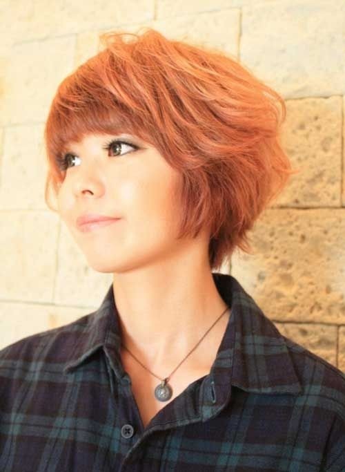 Asian Short Hairstyles With Blunt Bangs Popular Haircuts