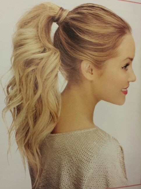 10 Cute Ponytail Ideas: Summer and Fall Hairstyles for Long Hair ...