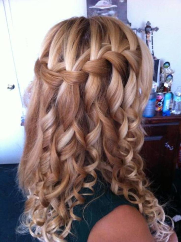 11 Waterfall French Braid Hairstyles: Long Hair Ideas - PoPular ...