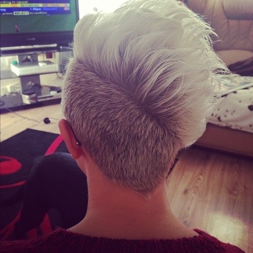Asymmetrical Undercut For Short Hair Popular Haircuts