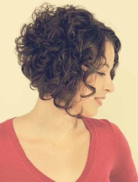 Hairstyles for Curly Short Hair: Women Haircut