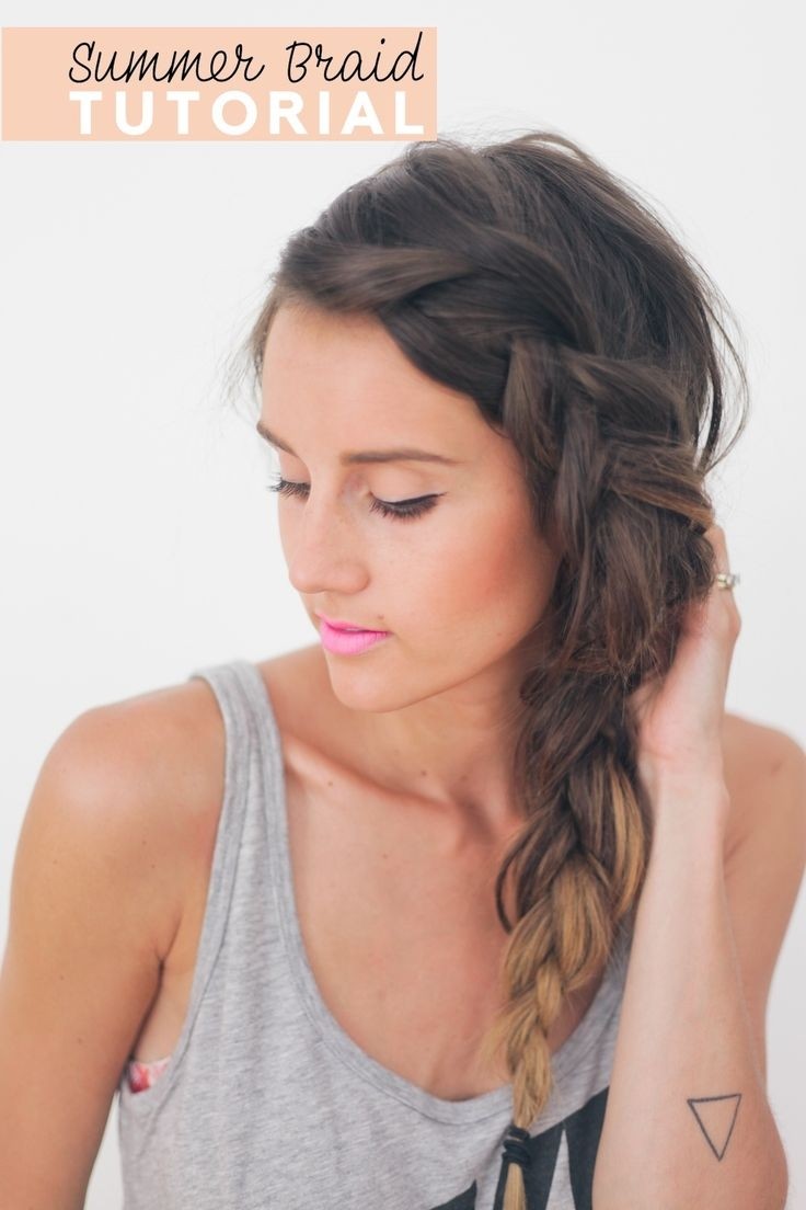 26 Pretty Braided Hairstyle For Summer PoPular Haircuts
