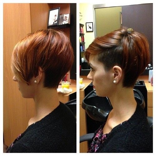 Vogue Short Hairstyles: Cute Ombre Haircut / Via