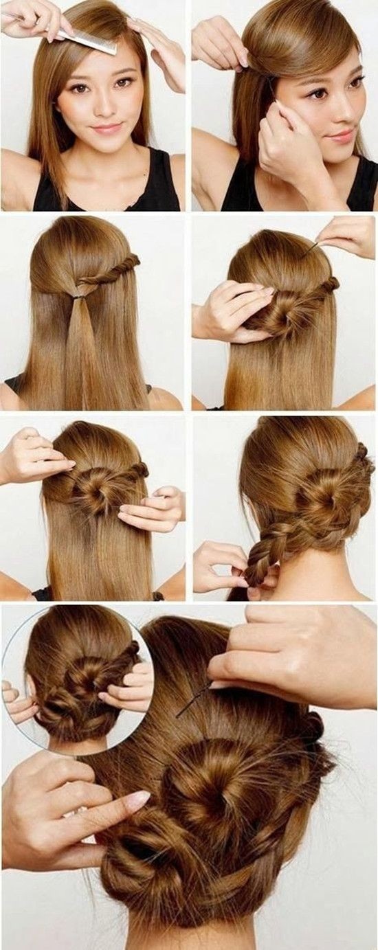 20 Pretty Braided Updo Hairstyles - PoPular Haircuts
