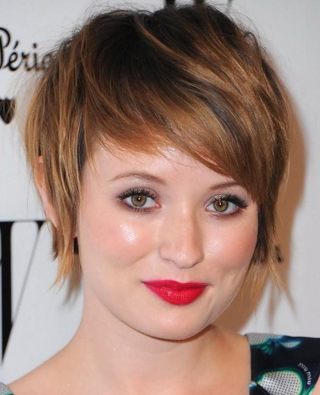 12 Short Hairstyles For Round Faces Women Haircuts