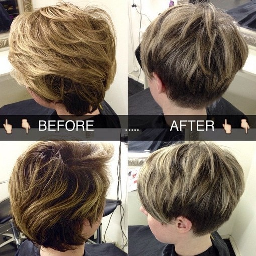 2015 Layered Short Hairstyles Ideas: Pixie Haircut for Thick Hair ...