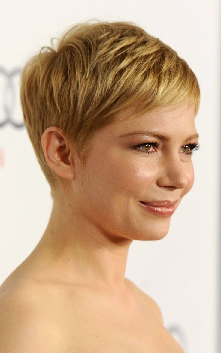Where are images of very short female hairstyles?