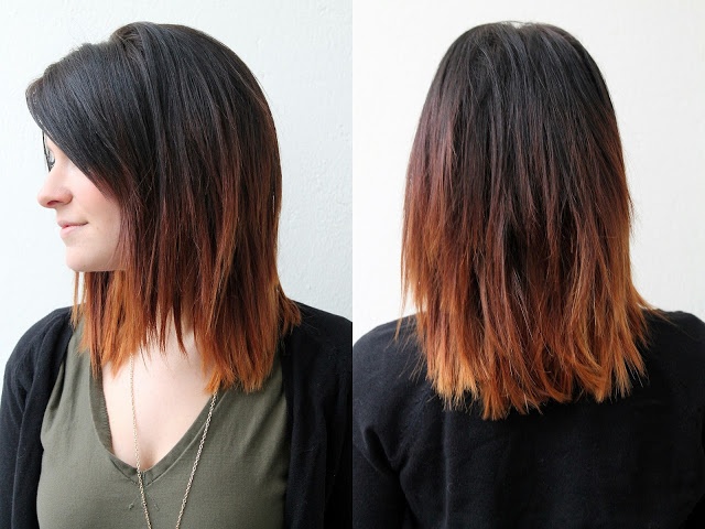 Short Brown Ombre Hair Tumblr Dark Brown Hairs