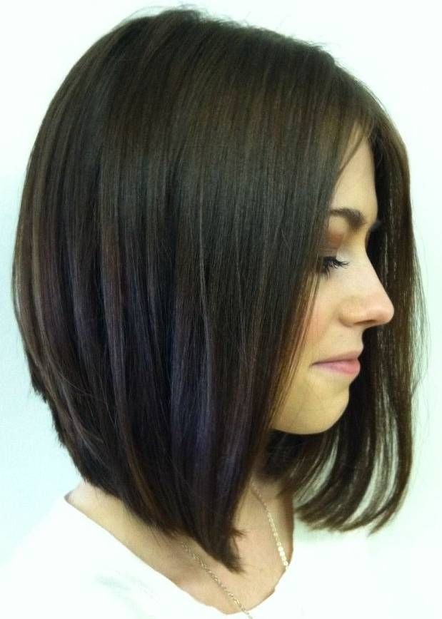 Inverted Long Bob Haircut - Cute, Girls Hairstyles for 2015