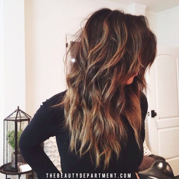 Perfect Long Wavy Hairstyle for Thick Hair - Long Hairstyles 2015