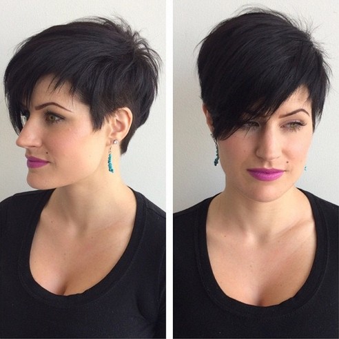 Pixie Haircut with Long Bangs: Short Hairstyles for Long Face Shape ...
