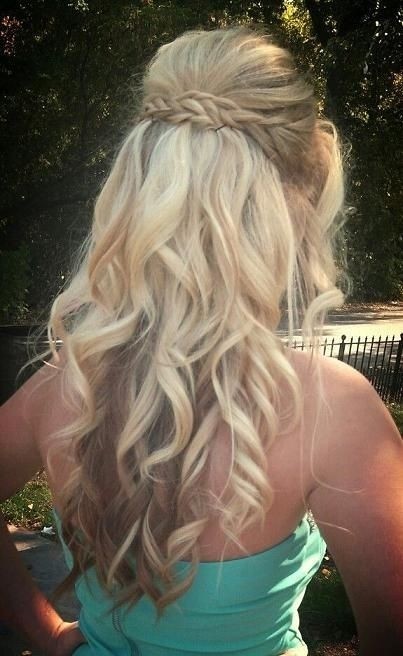 Prom Hairstyle for Long Curly Hair  Fantastic New Dance Hairstyles