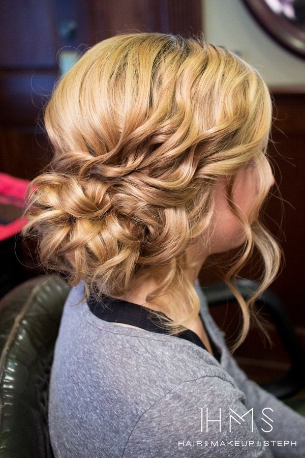 Side Updos for Curly Hair - Long Hairstyles 2015