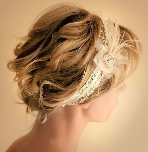 Pictures Of Wedding Updos For Short Hair 92