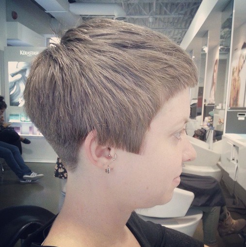 short pixie haircuts for thick hair