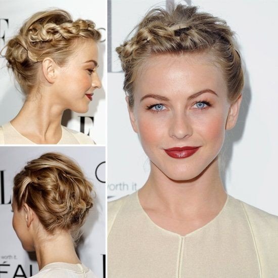 18 Pretty Updos For Short Hair Clever Tricks With A Handful Of