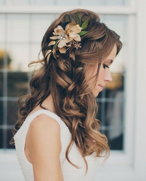 ... Half Up Half Down Hairstyles for Wedding: Bride Hair Styles 2015