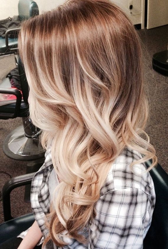 Bohemian Blonde Ombre Long Hair - Long Hairstyles 2015