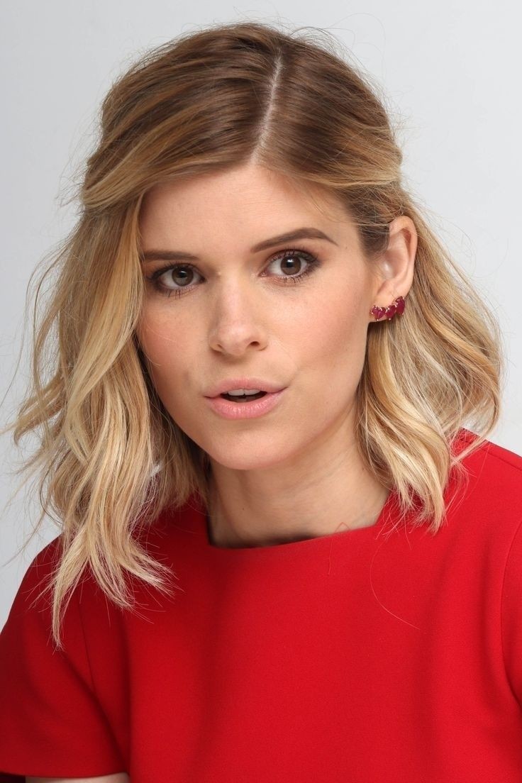 Kate Mara Shoulder Length Hairstyle - Ombre Hairstyles for Medium Hair