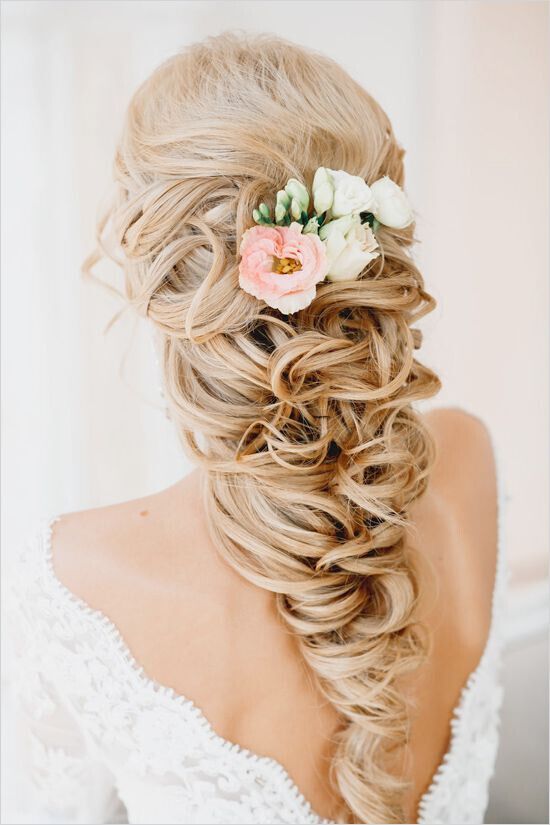 Image for wedding hair styles long blonde