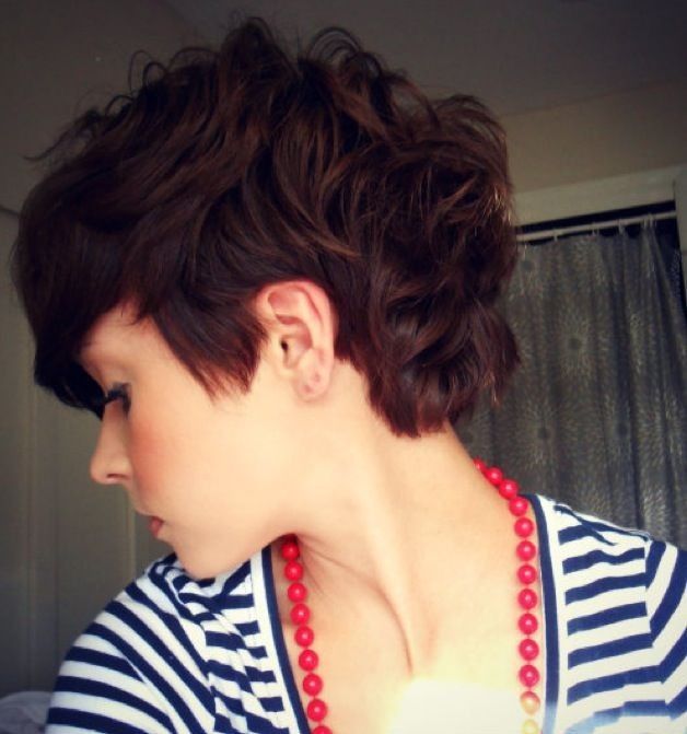 Curly And Wavy Pixie Haircuts Popular Haircuts