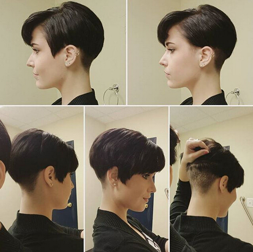Shaggy Messy Spiky Choppy Curls Layered Pixie Hair Cuts