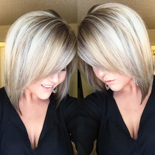 Corte de pelo Bob angular