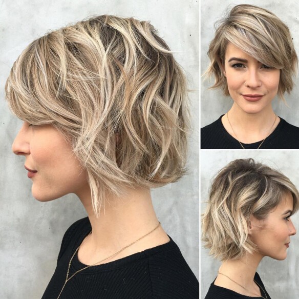 22 Trendy Short Haircut Ideas For 2020 Straight Curly Hair