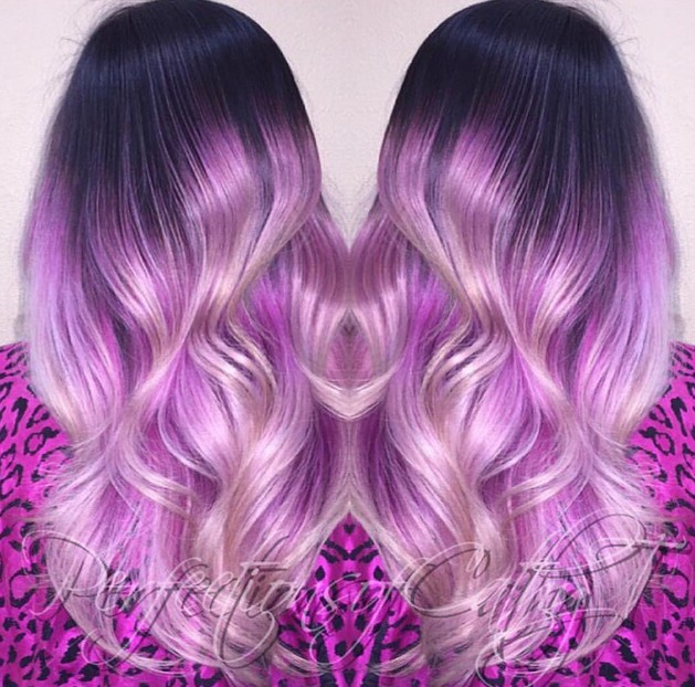 Gorgeous Pastel Purple Hairstyle Ideas Balayage Hair Styles