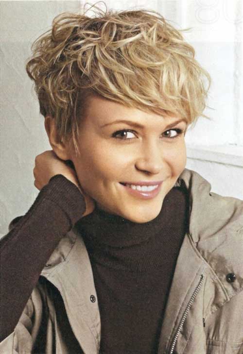 20 Lovely Wavy Curly Pixie Styles Short Hair Popular