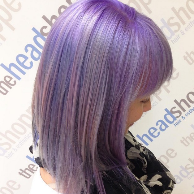 Gorgeous Pastel Purple Hairstyle Ideas Balayage Hair Styles