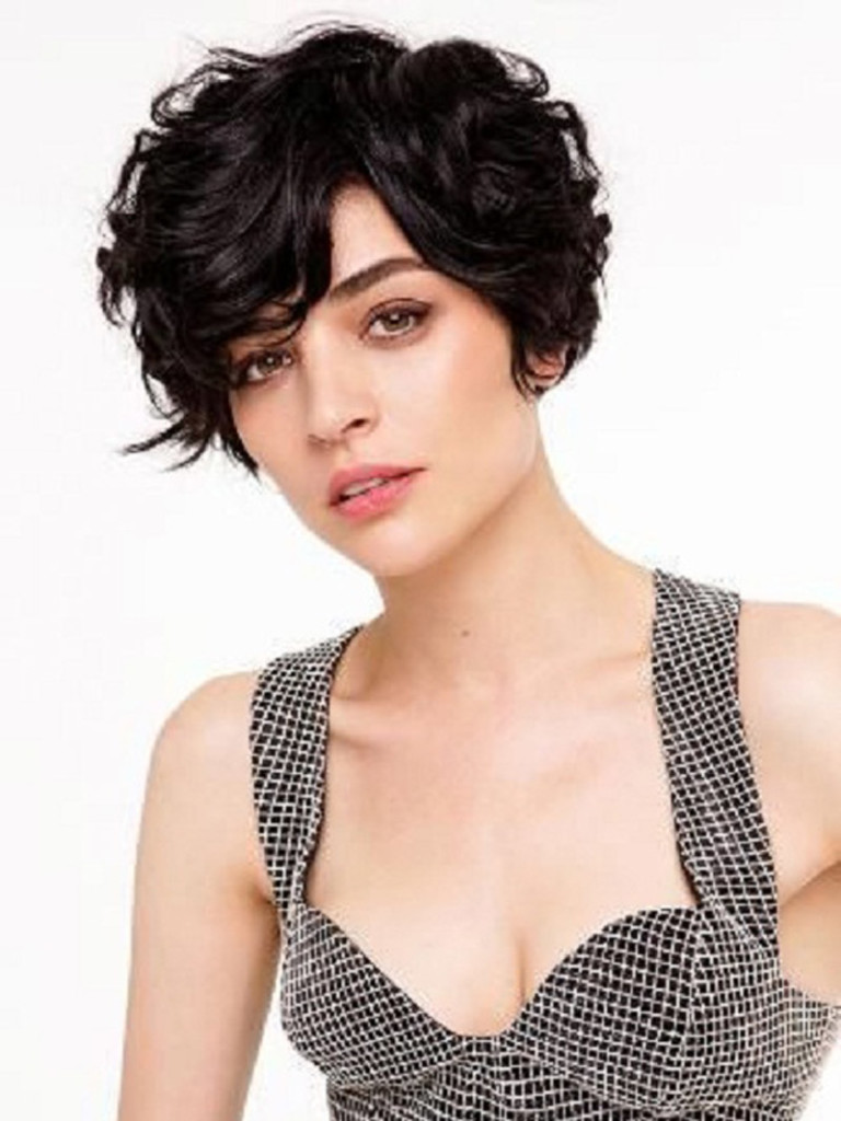 20 Lovely Wavy Curly Pixie Styles Short Hair Popular