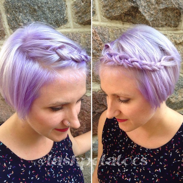 Gorgeous Pastel Purple Hairstyle Ideas Balayage Hair Styles