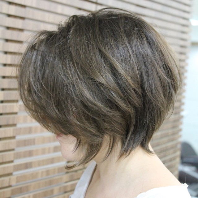 Pictures Of Cute Short Layered Bob Haircut 24