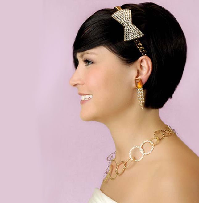 23 Perfect Short Hairstyles For Weddings Bride Hairstyle Designs