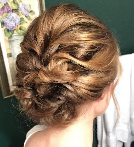 27 Super Trendy Updo Ideas For Medium Length Hair Popular Haircuts