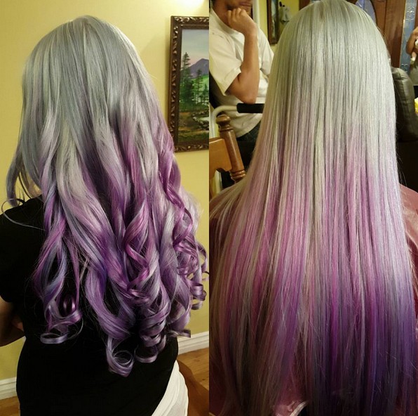 20 Purple Ombre Hair Color Ideas Popular Haircuts