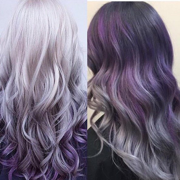 20 Purple Ombre Hair Color Ideas Popular Haircuts