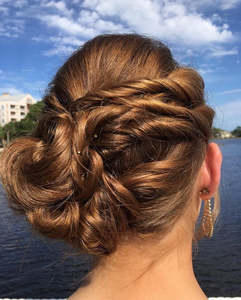 Homecoming Updo Hairstyle For Medium Short Hair Popular Haircuts