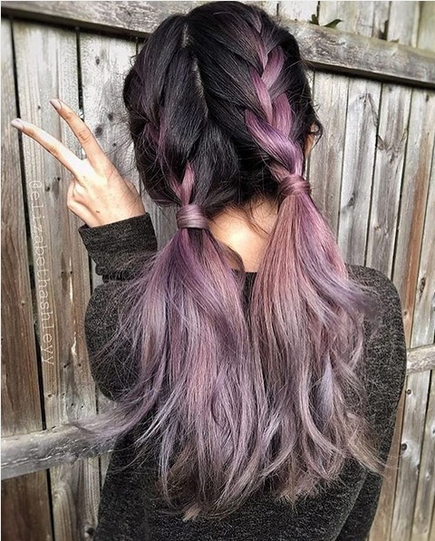 20 Purple Ombre Hair Color Ideas Popular Haircuts