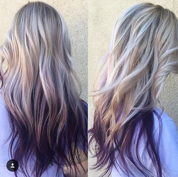 20 Purple Ombre Hair Color Ideas Popular Haircuts