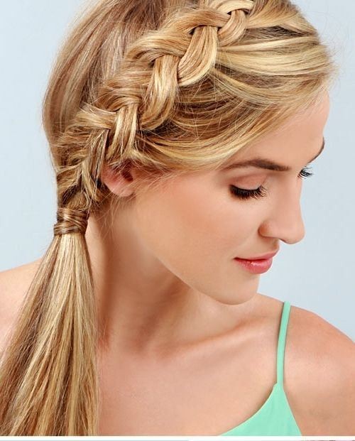 18 Cute Braided Ponytail Styles PoPular Haircuts 18 Cute Braided Ponytail Styles PoPular Haircuts