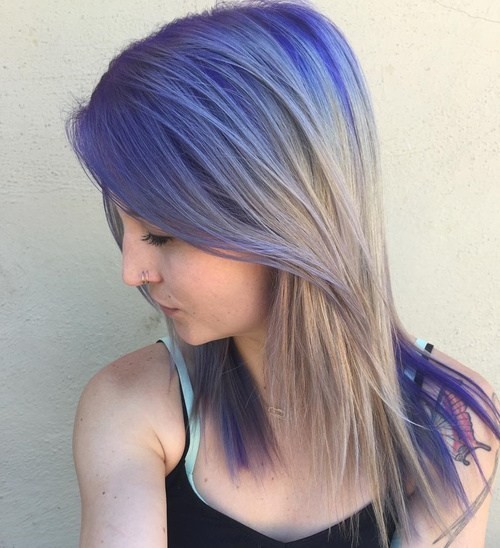 20 Purple Ombre Hair Color Ideas Popular Haircuts