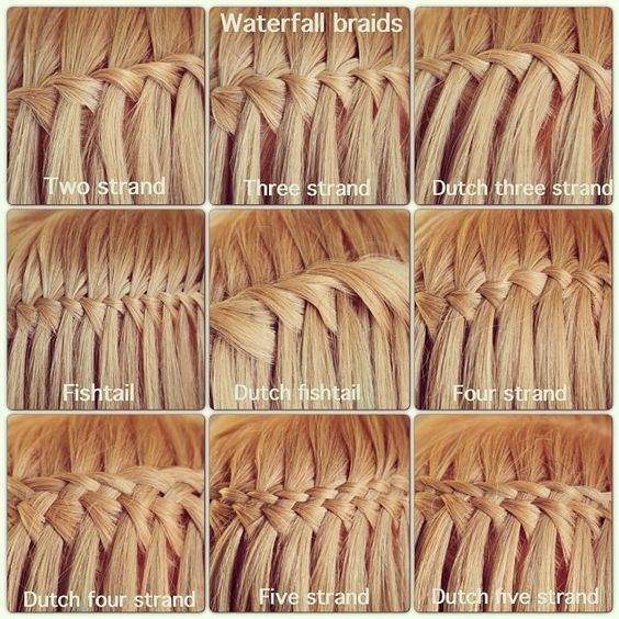 10 Pretty Waterfall French Braid Hairstyles 2020