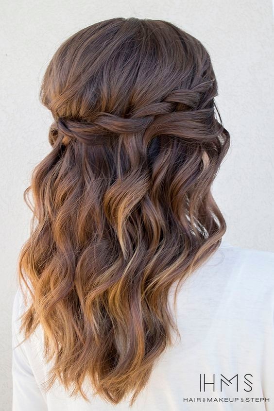 10 Pretty Waterfall French Braid Hairstyles 2020