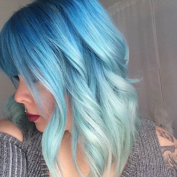 10 Intriguing Blue Hairstyles and Color Ideas 2020