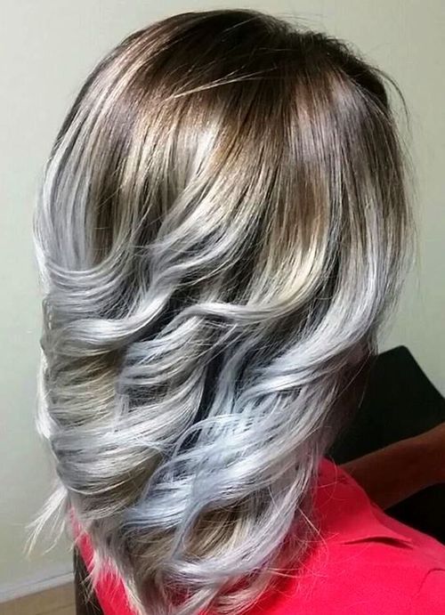 20 Stylish Designs To Have Silver And White Hair 2020