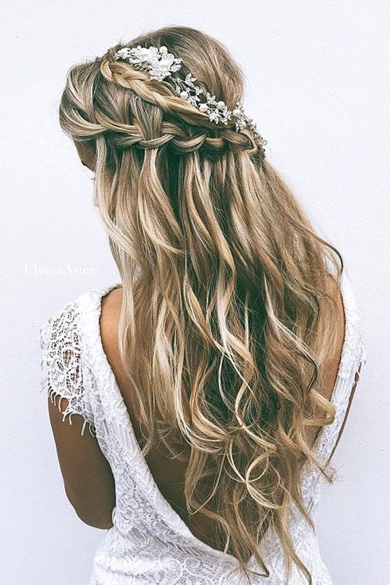 Bridal Hair Styles For Wedding Half Up Half Down