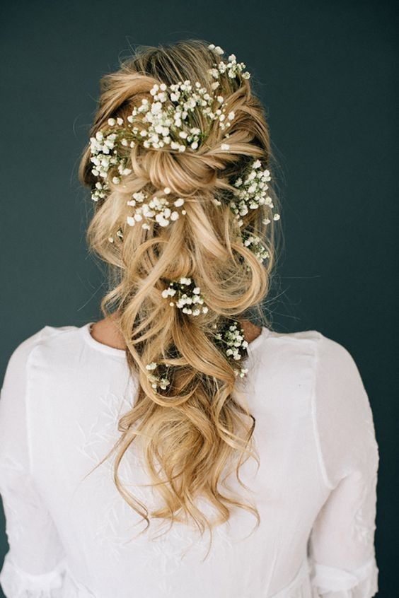 10 Pretty Braided Hairstyles For Wedding Wedding Hair Styles With Long Hair